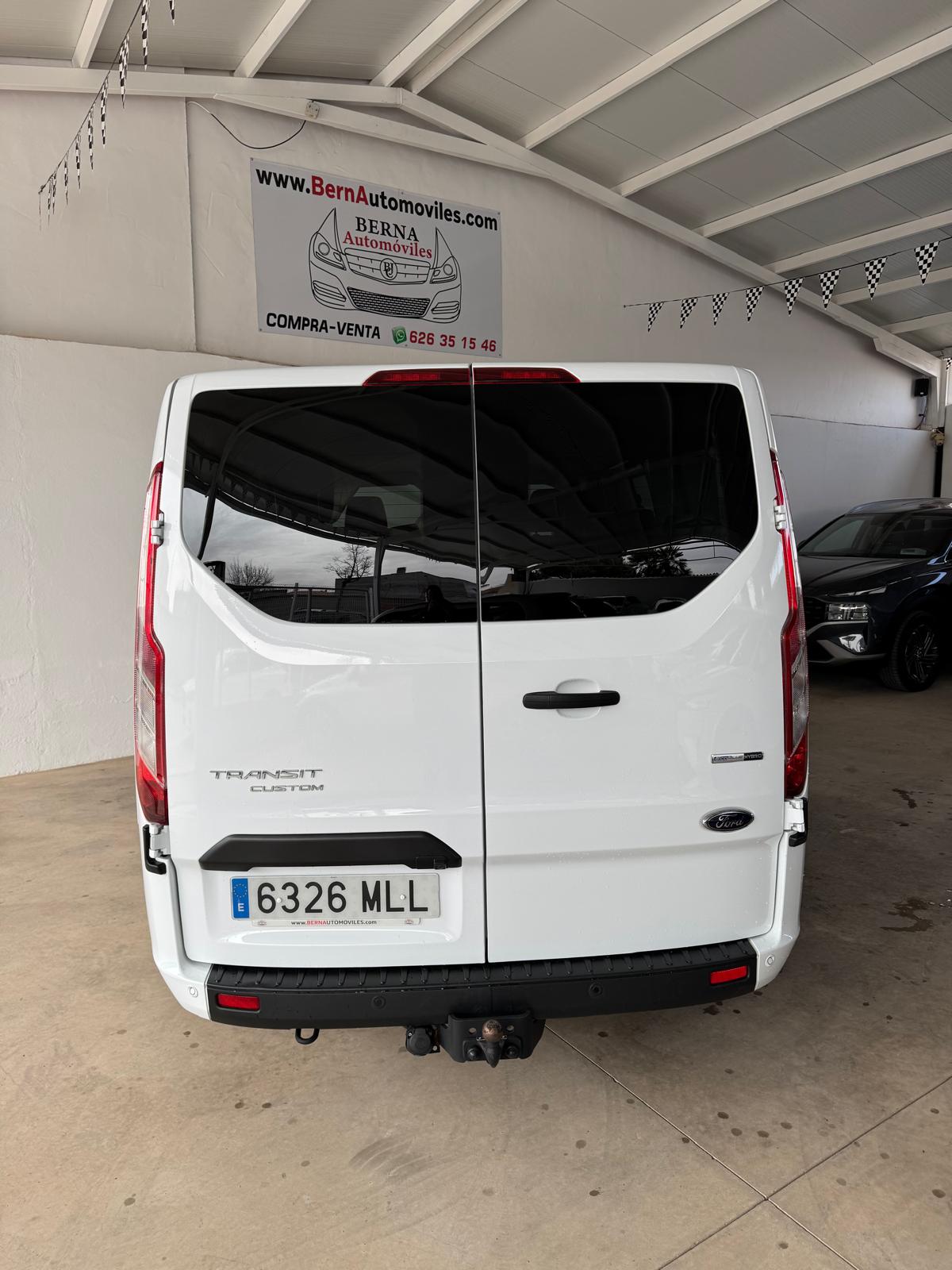 FORD TRANSIT CUSTOM 9 PLAZAS 2.0 TDCI 150CV MHEV *ECO*