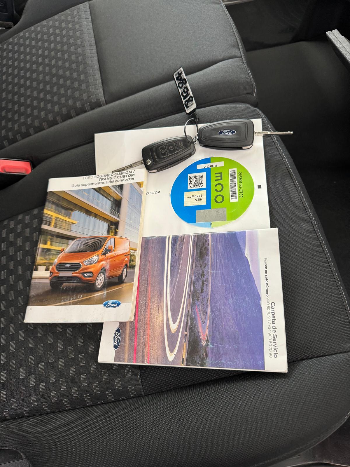 FORD TRANSIT CUSTOM 9 PLAZAS 2.0 TDCI 150CV MHEV *ECO*