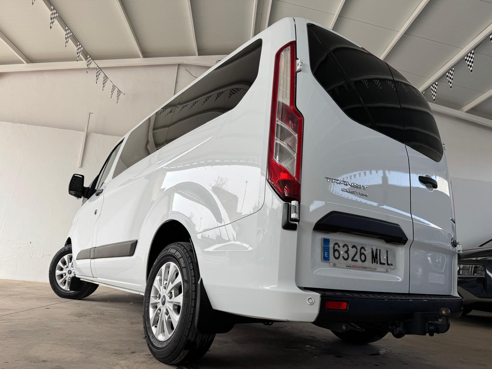 FORD TRANSIT CUSTOM 9 PLAZAS 2.0 TDCI 150CV MHEV *ECO*