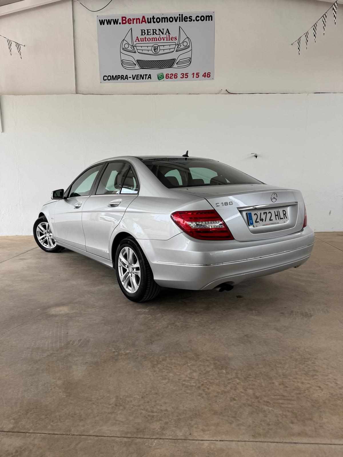 MERCEDES CLASE C 180   1.8 CGI 156Cv *Gasolina