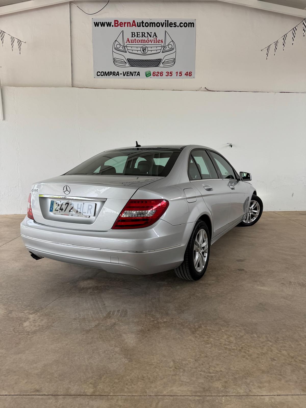 MERCEDES CLASE C 180   1.8 CGI 156Cv *Gasolina