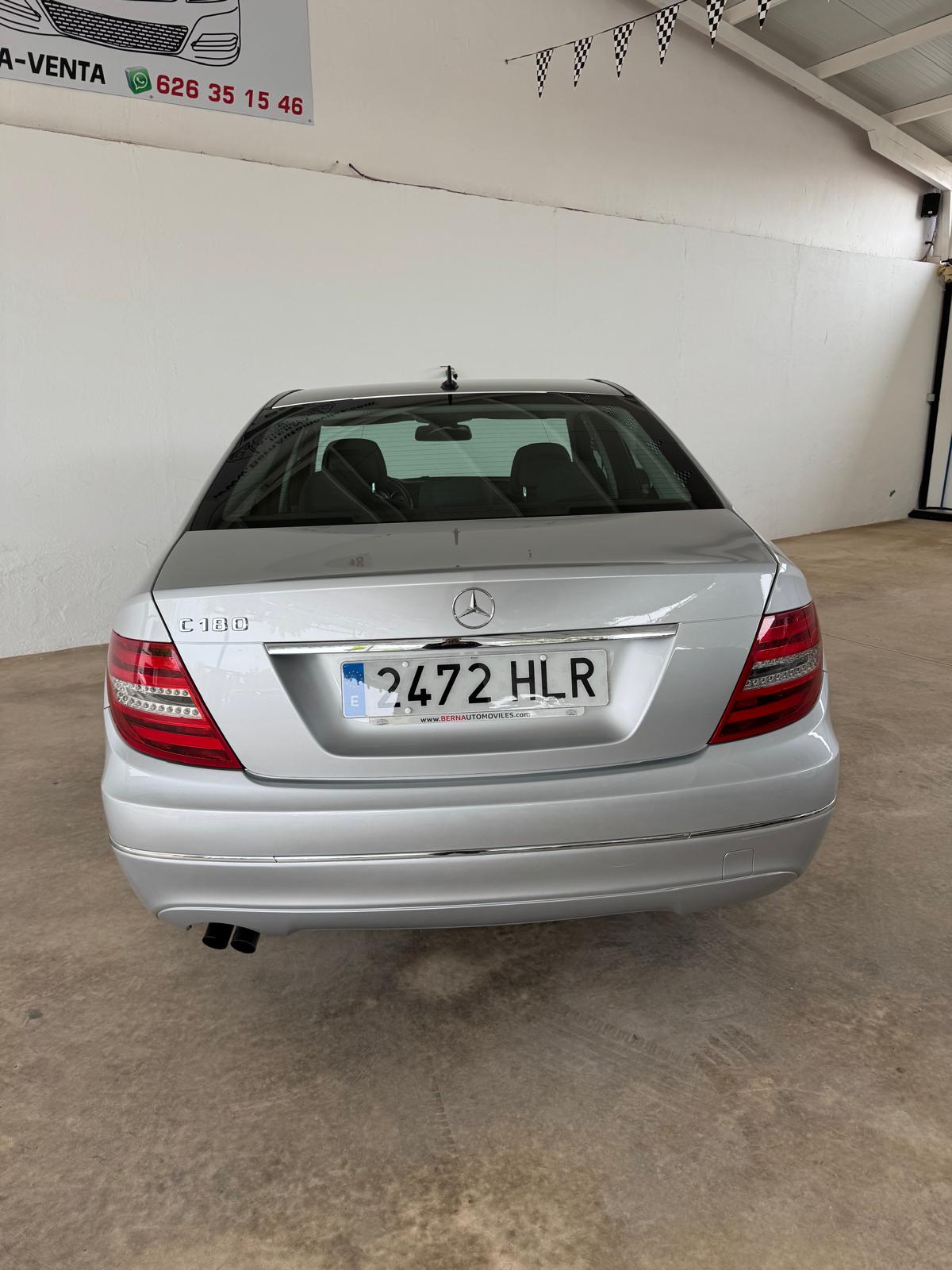 MERCEDES CLASE C 180   1.8 CGI 156Cv *Gasolina